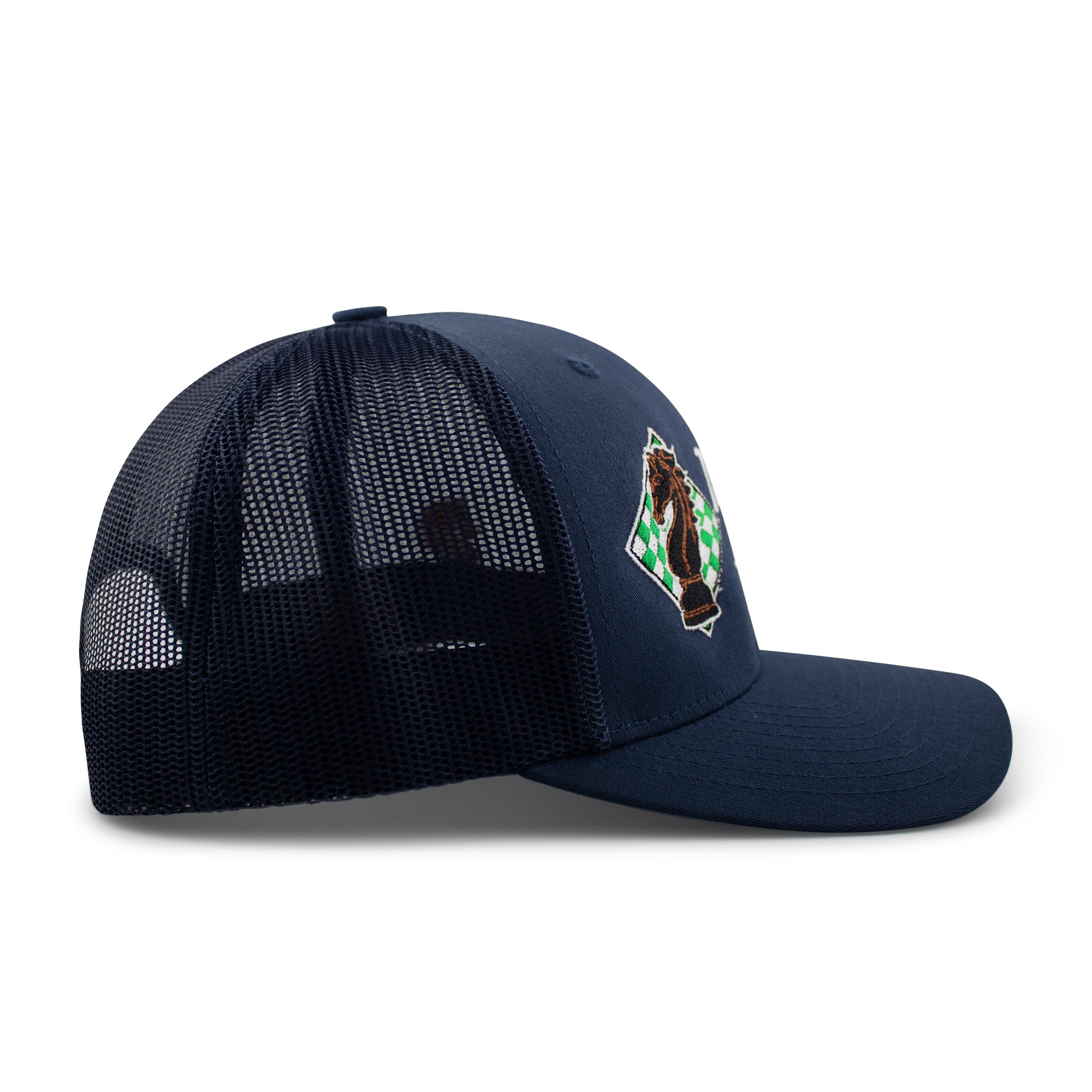 Retro 6 Panel Trucker Navy