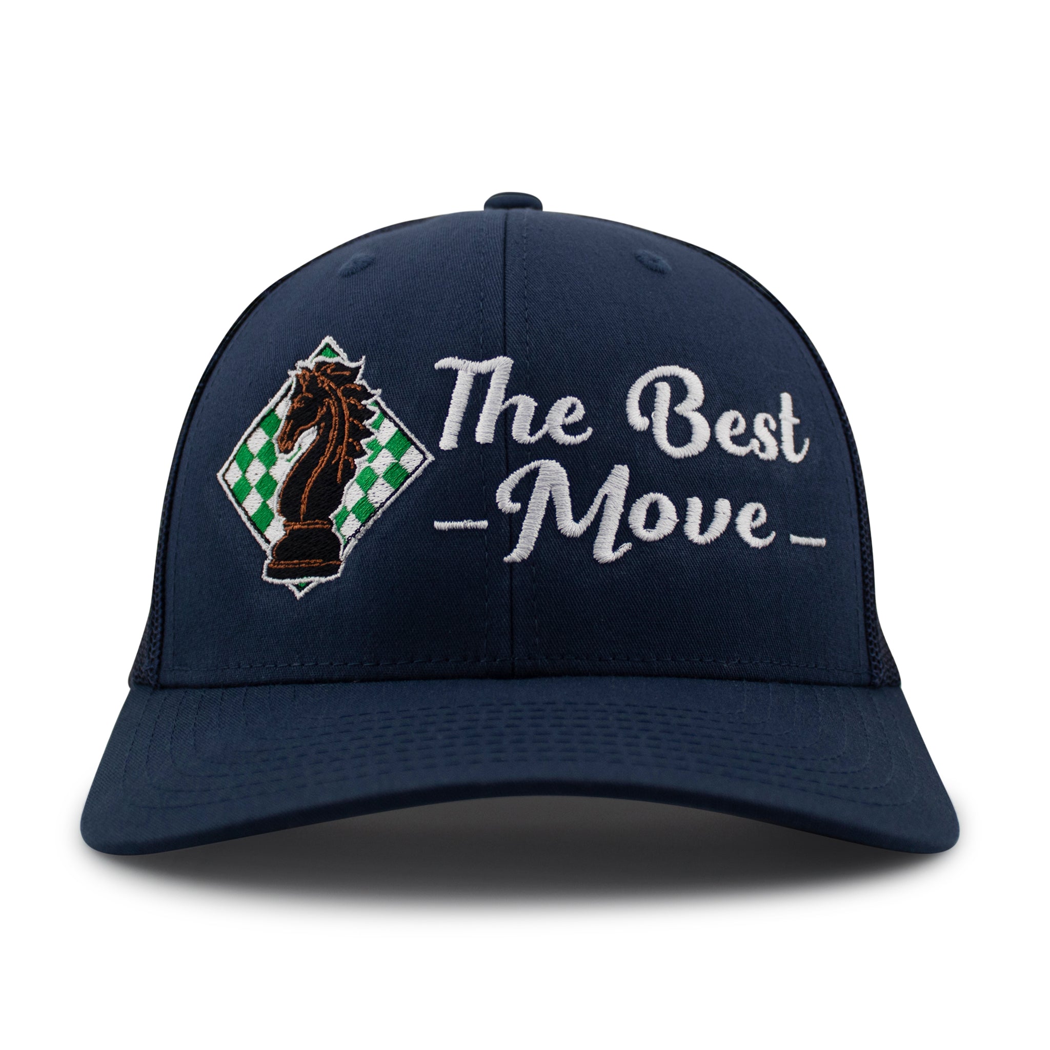 Retro 6 Panel Trucker Navy